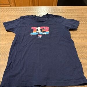 Bella Canvas Kids Tee with Colorful Number Graphic
